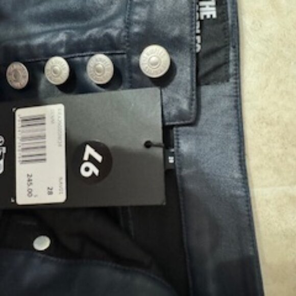 The Kooples Coated Denim Jeans size 6 - Picture 3 of 7